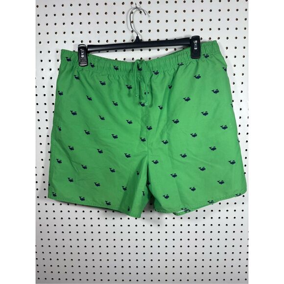 Brooks Brothers whale print swimming trunks size L - Picture 1 of 6
